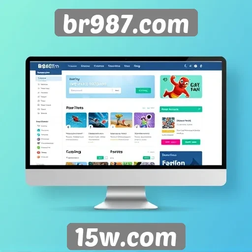Análise da interface do br987.com para usuários