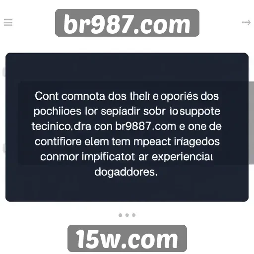 Feedback dos usuários sobre o suporte técnico do br987.com
